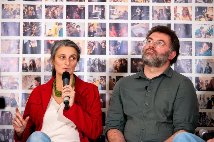 Parászka Boróka és Toró Tibor – Fotó: Tamás Zsófia / Transtelex