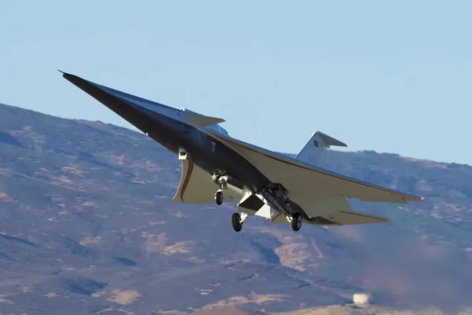 Először szállt fel a Lockheed Martin halk szuperszonikus utasszállítónak tervezett repülője