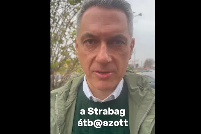 „A Strabag átbaszott bennünket” – mondta Lázár arról, hogy miért késik az M30-as javítása