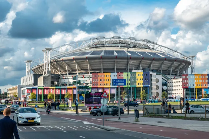 A Johan Cruijff stadion Amszterdamban – Fotó: Nicolas Economou / NurPhoto / AFP