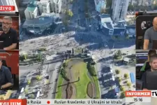 A szerb propagandamédia pont olyan bénán hazudik, mint a magyar