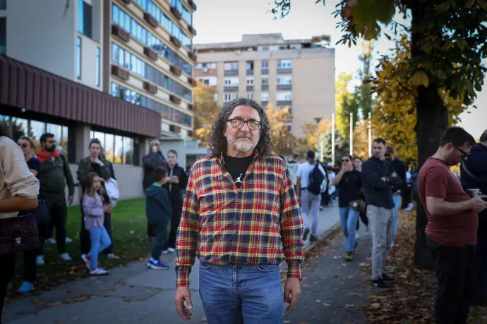Zoran Djajić nyugalmazott geológusmérnök – Fotó: Melegh Noémi Napsugár / Telex