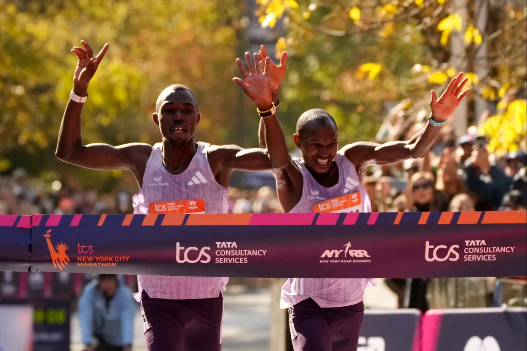 Csak célfotó tudta eldönteni, ki nyerte a férfiaknál a New York Maratont