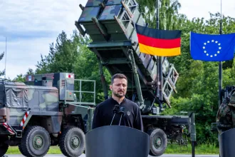 Megérkeztek Ukrajnába a Patriot légvédelmi rendszerek