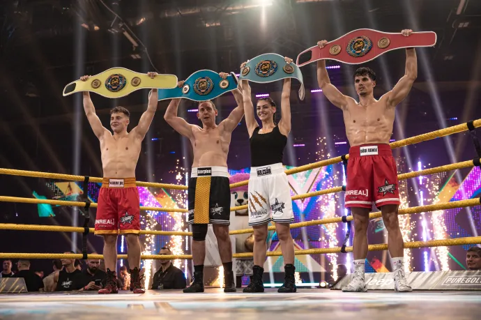 Sztárbox: Kulcsár Edina és ifjabb Schóbert Norbert is nyert a szuperdöntőben