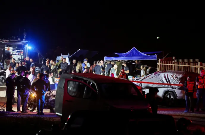 Helyszín a tengerparton, ahol letartóztatták Tomer-Jerushalmit 2025. november 2-án – Fotó: Nir Elias / Reuters