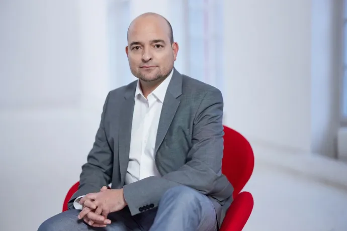 Kolossváry Balázs régi-új főszerkesztő – Fotó: Sarosi Zoltan