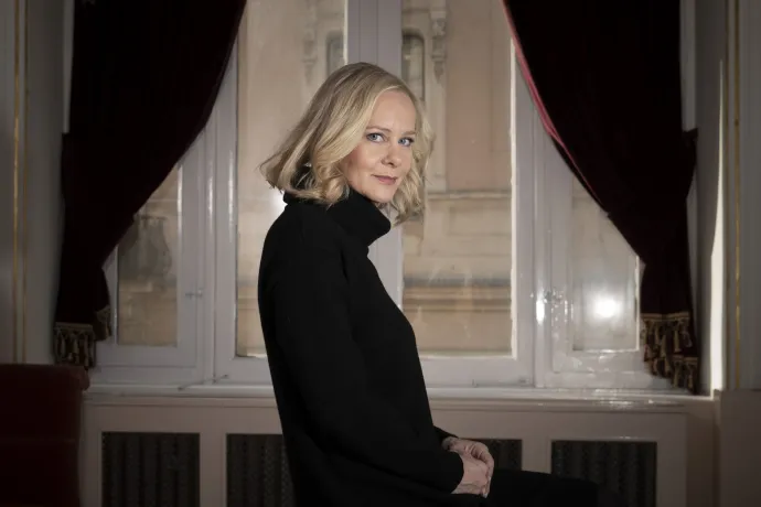 A Jászai Mari-díjjal kitüntetett Darabont Mikold színművész a Pécsi Nemzeti Színházban 2024. február 1-jén – Fotó: Szigetváry Zsolt / MTI