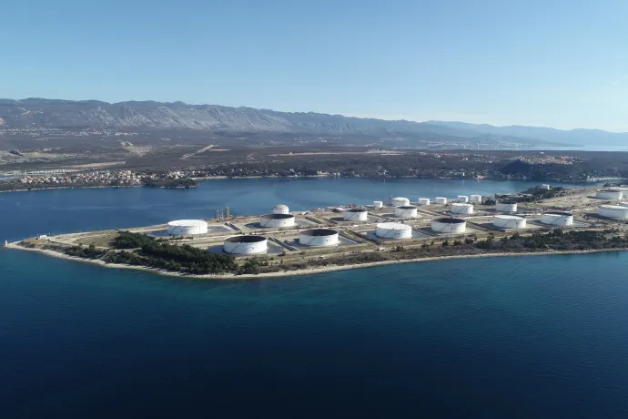 A Janaf omišalji terminálja – Fotó: Janaf