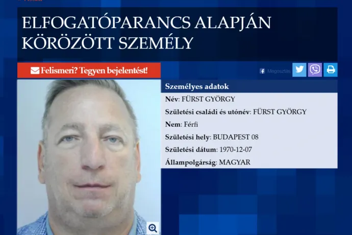 Nemzetközi elfogatóparancsot adtak ki a parkolási ügyben elítélt volt szocialista alpolgármesterre