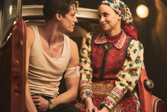 Törőcsik Franciska menyecskeként pörög-forog Káel Csaba új filmjének előzetesében