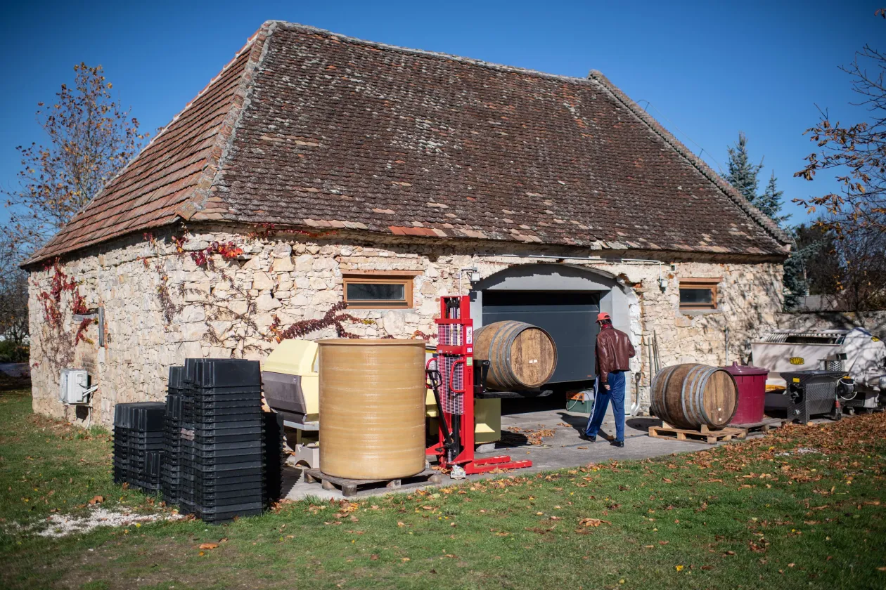 A Barnag Wines borászata Barnagon – Fotó: Bődey János / Telex