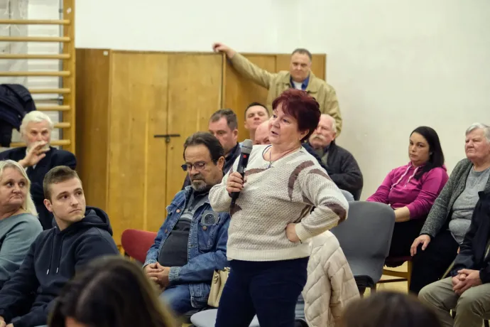 A helyiek leginkább az őket érintő kérdésekben szerettek volna konkrétumokat hallani – Fotó: Gűth Ervin / Telex