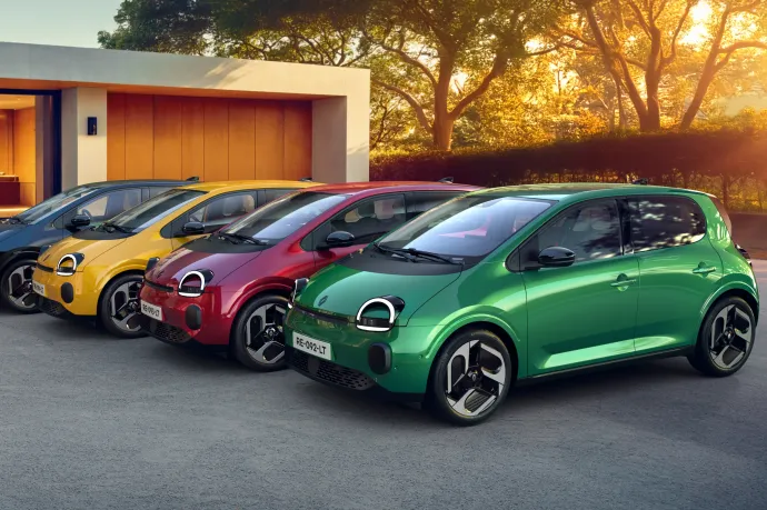 Itt az új, elektromos, kívül-belül színes Renault Twingo