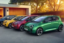Itt az új, elektromos, kívül-belül színes Renault Twingo