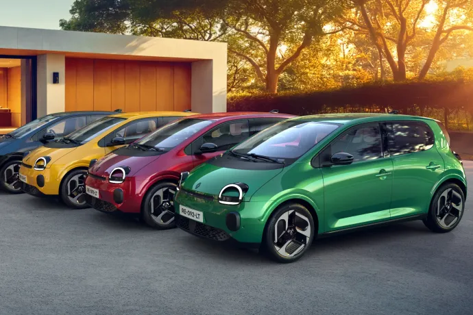 Itt az új, elektromos, kívül-belül színes Renault Twingo