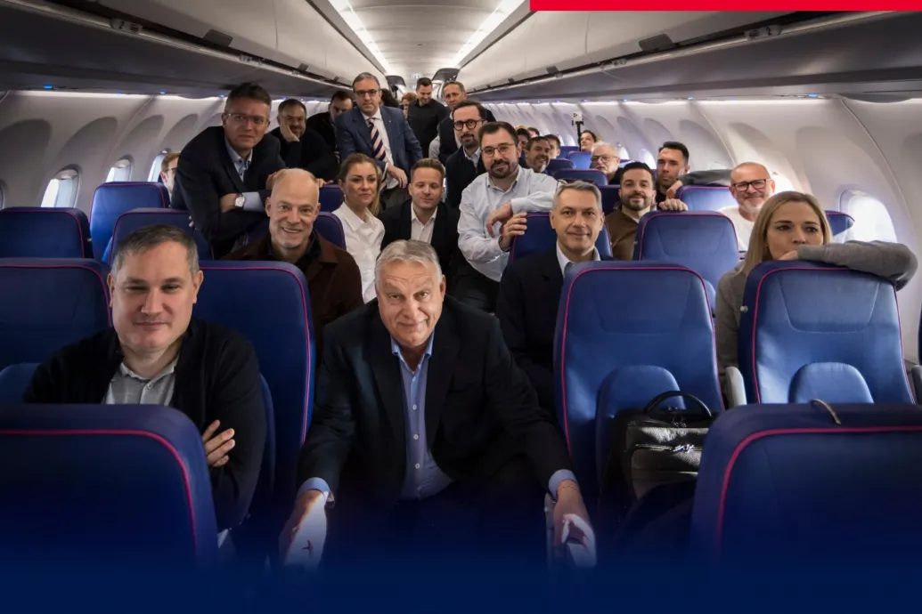 Orbán and sizeable delegation arrive in Washington