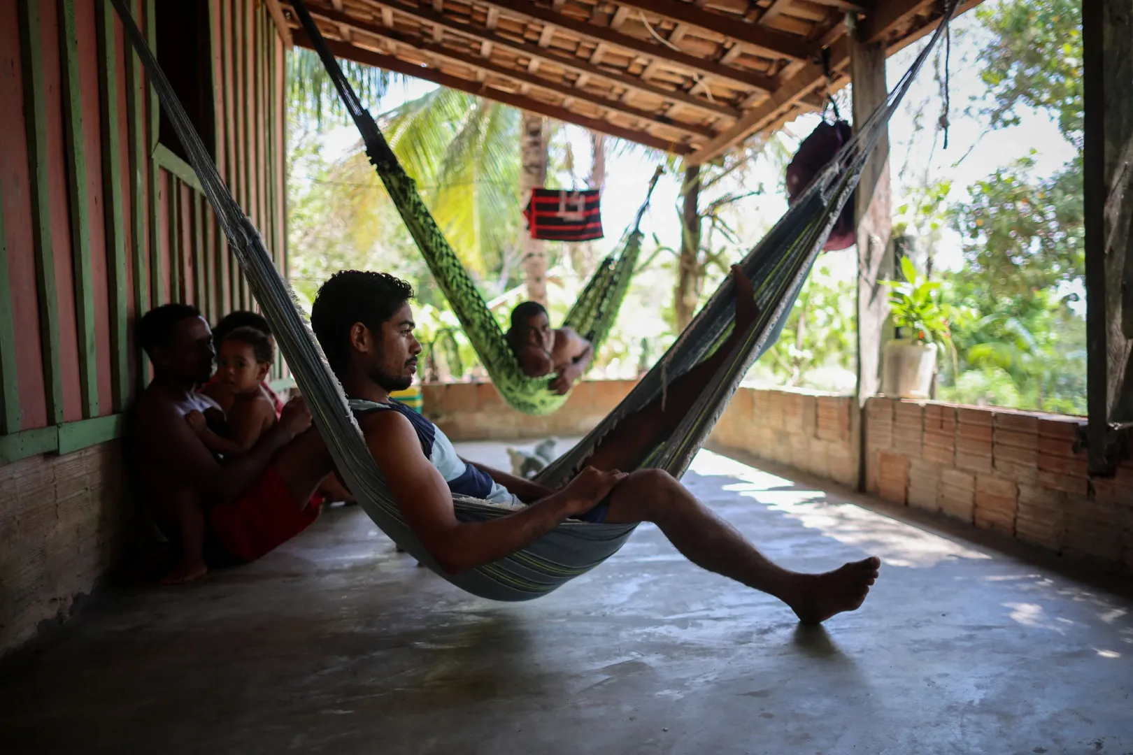 Welton de Franca halászatból él, de tart tőle, hogy a vízi út megnyitása után ellehetetlenül – Fotó: Adriano Machado / Reuters