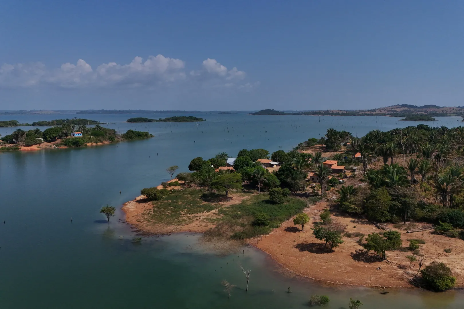 A Tocantins néhány szigete Itupirangánál – Fotó: Adriano Machado / Reuters