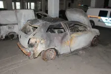 Őrizetbe vettek egy férfit a kiégett újbudai mélygarázs ügyében, ahol korábban egy női holttestet találtak