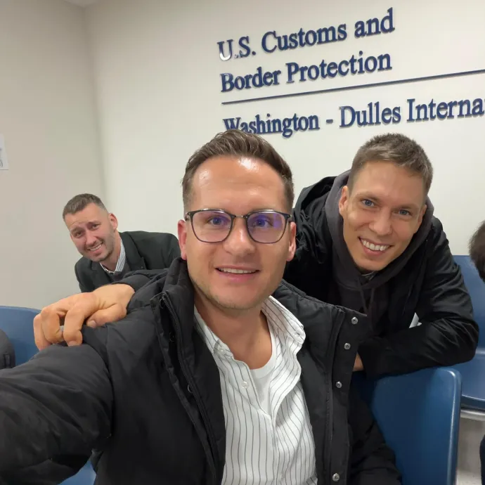 Gáll Csongor Róbert, Deák Dániel és Hortay Olivér – Fotó: Deák Dániel / Facebook