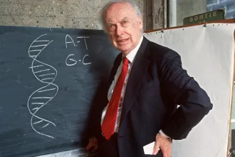 Meghalt James Watson, aki először írta le a DNS kettősspirál-szerkezetét
