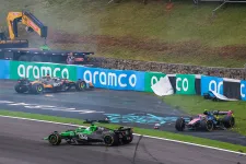 Piastrit kiütötte az eső, Norris nyert – a Brazil Nagydíj sprintfutama óriási hatással lehet a vb-harcra