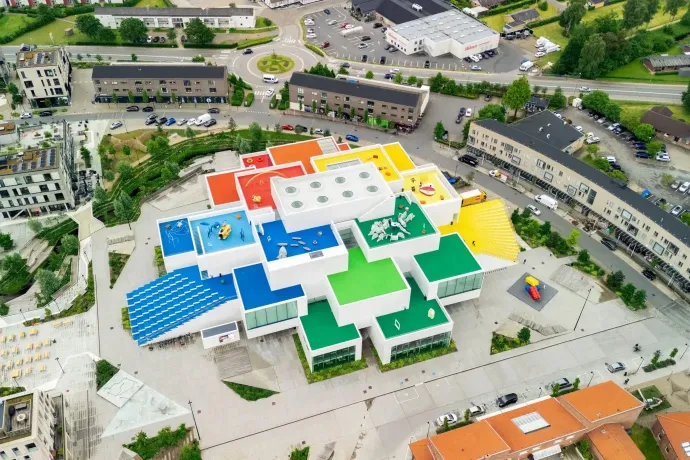 A Lego House Billundban – Fotó: LEGO, Krász Zsombor / Telex