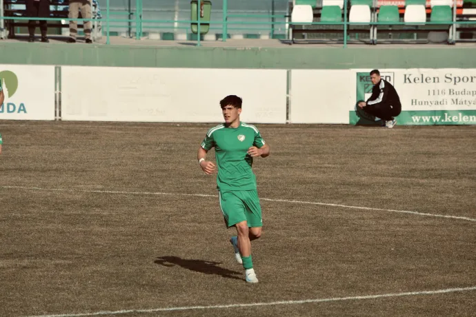 Csorba Dominik az ETO Akadémia felnőtt, NB III-as csapatában szerepel, szerződést kapott a klubtól – Fotó: A Csorba család archívuma