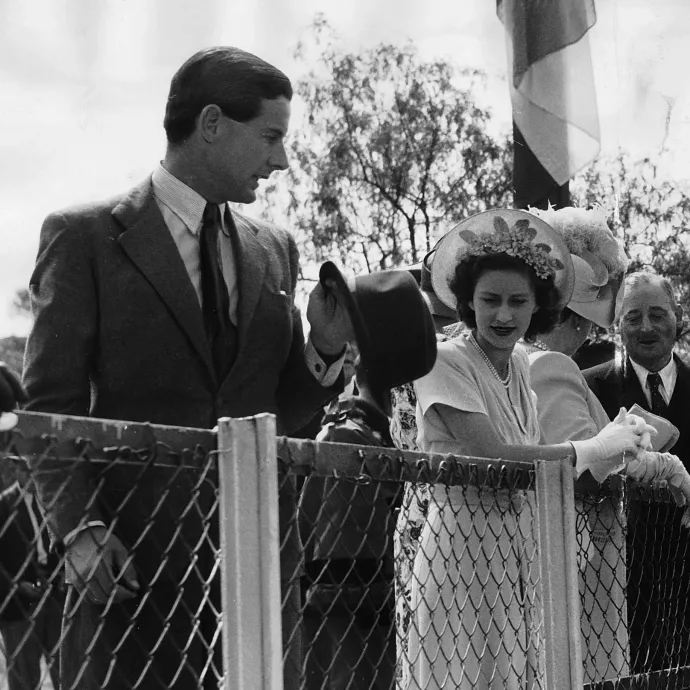 Peter Townsend és Margit hercegnő 1955-ben – Fotó: Mirrorpix / Getty Images