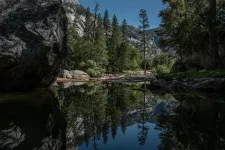 Túrázás amerikai módra a Yosemite Nemzeti Parkban szájba robbanó visszapillantó tükörrel
