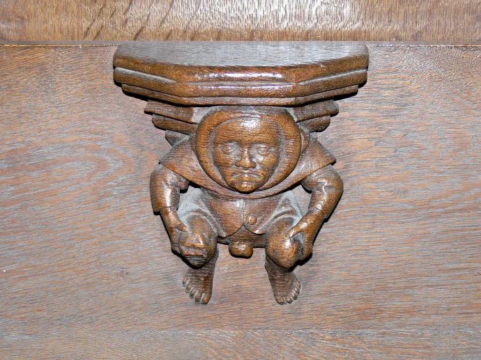 Faragvány az ulmi nagytemplomban – Fotó: Wikimedia Commons