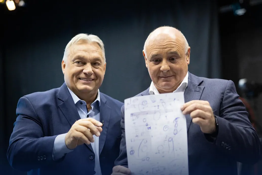 Mit lehet valójában kiolvasni abból, amit Orbán Viktor rajzolgatott az interjúja közben?