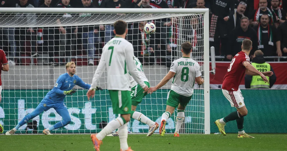 Kegyetlen dráma: Parrott a 96. percben véget vetett a vb-álmoknak, Írország 3-2-re nyert Budapesten