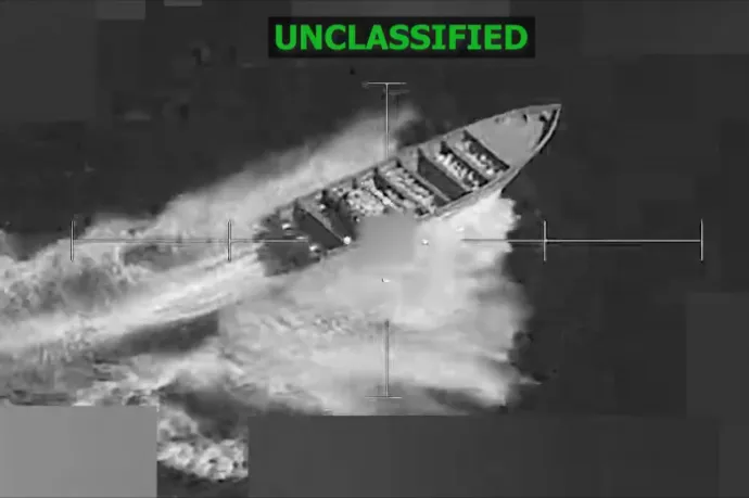 Újabb hajót lőtt ki az amerikai hadsereg, már több mint 80 állítólagos csempész halt meg ezekben a támadásokban