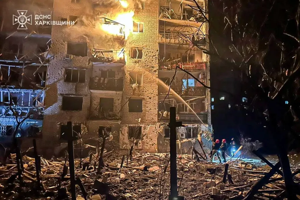 Orosz rakétatámadás érte Harkiv egyik városát, három ember meghalt, tízen megsérültek