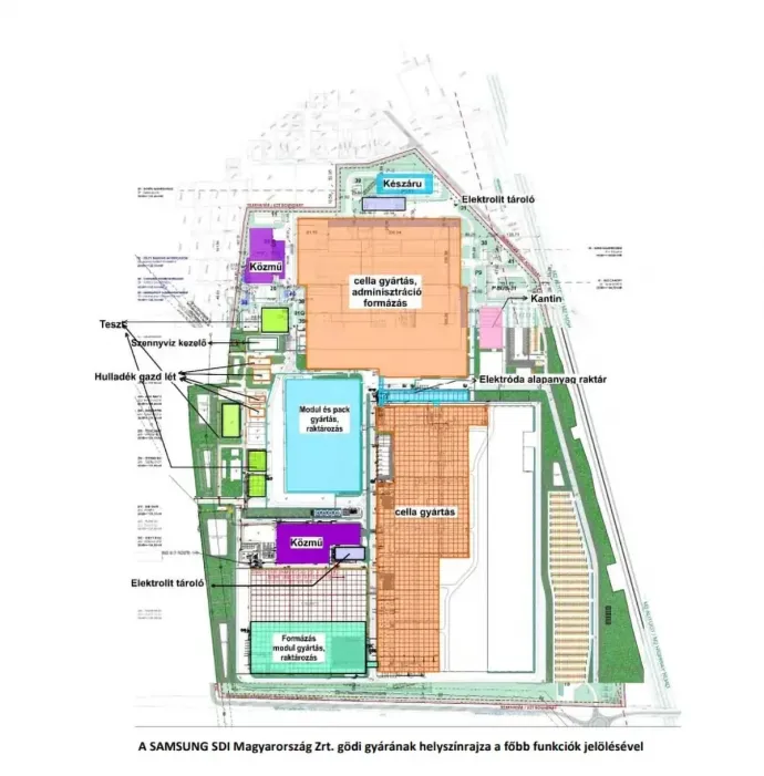 A Samsung bővítés előtti térképe – Forrás: Samsung biztonsági jelentés