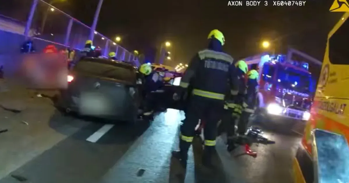 Megszólalt a szombat esti rendőrségi üldözéses baleset egyik túlélője