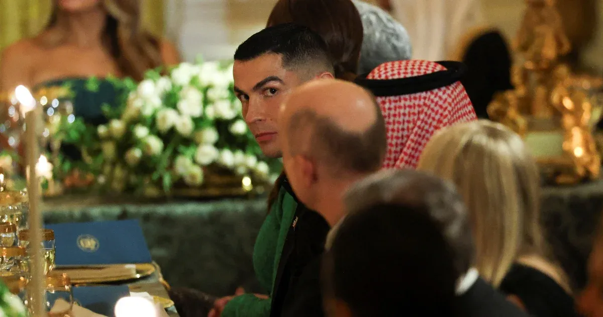 Cristiano Ronaldót is magával vitte a Fehér Házba a szaúdi koronaherceg