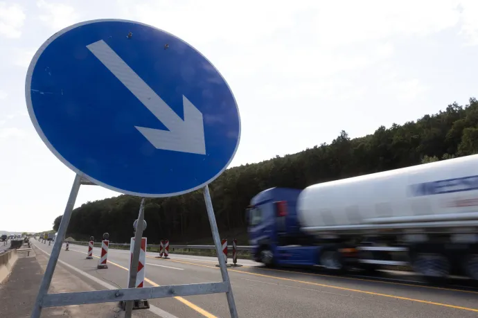 Gigadugóra lehet számítani az M1-esen, ha Budapest felé tart