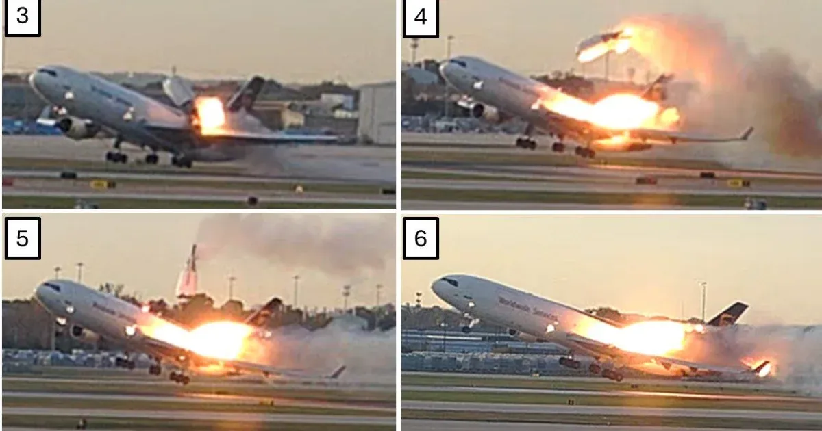 Anyagfáradás miatti repedést találtak a lezuhant UPS teherszállító gép hajtóművénél