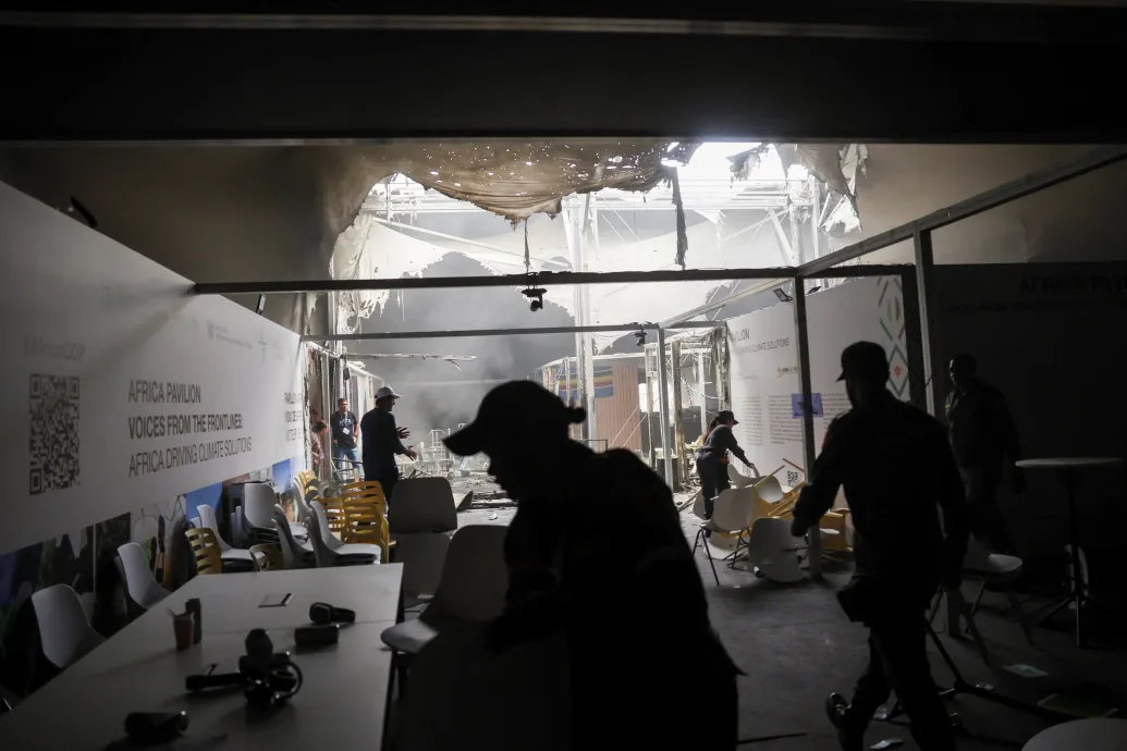 Tűz ütött ki az ENSZ klímakonferenciáján, kiürítették a helyszínt