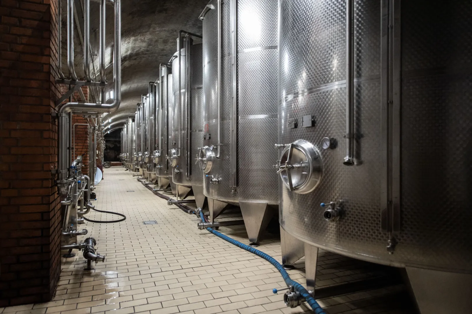 The Varga Winery's production facility in Badacsonytomaj – Photo: János Bődey / Telex