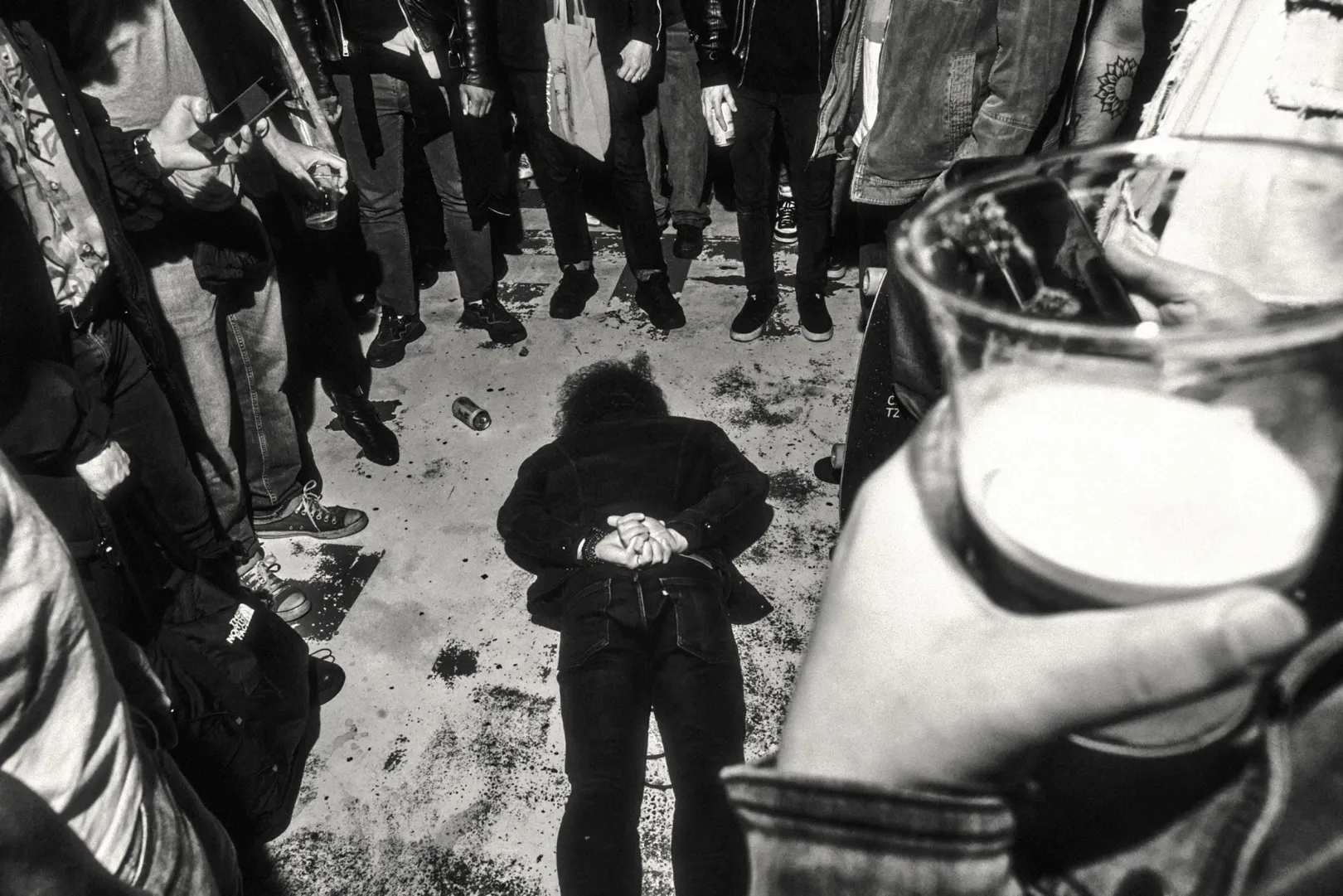 Részlet a NYC Punk Scene című sorozatból, 2020 – Fotó: Emmanuel Rosario