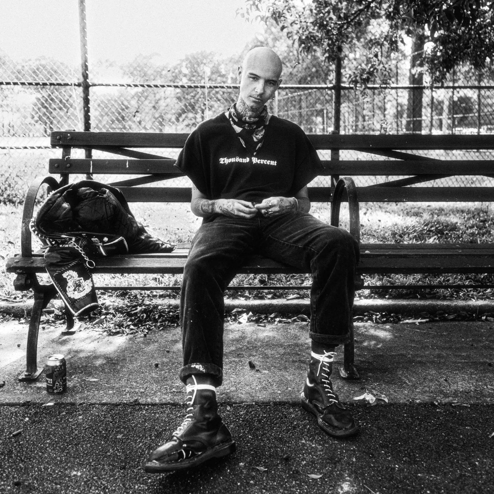 Részlet a NYC Punk Scene című sorozatból, 2020 – Fotó: Emmanuel Rosario