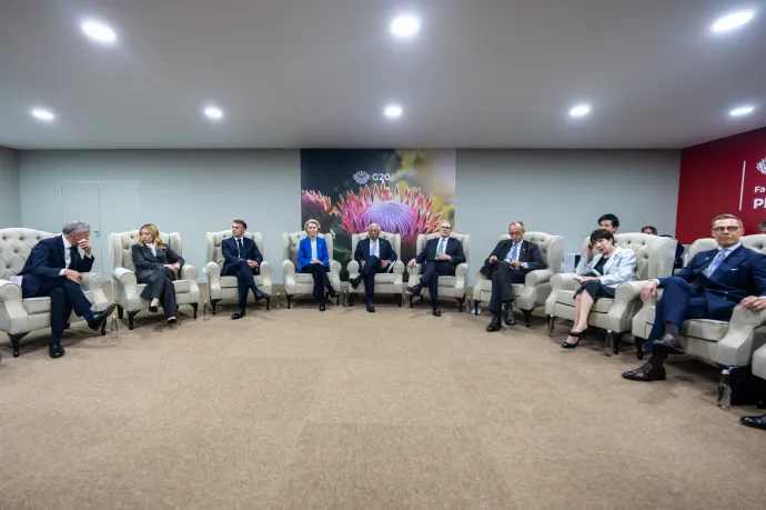 Az európai vezetők Trump béketervéről: Valljuk azt az elvet, hogy a határokat nem szabad erőszakkal megváltoztatni