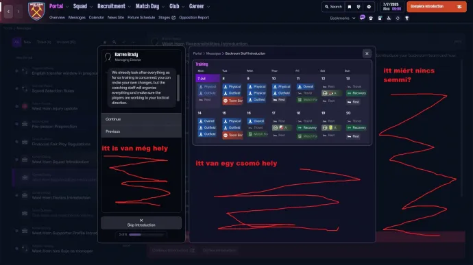 Szinte minden képernyő tátong az üres lyukaktól