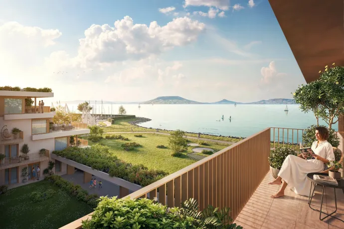 A Cordia látványterve a lakóparkról – Forrás: Cordia