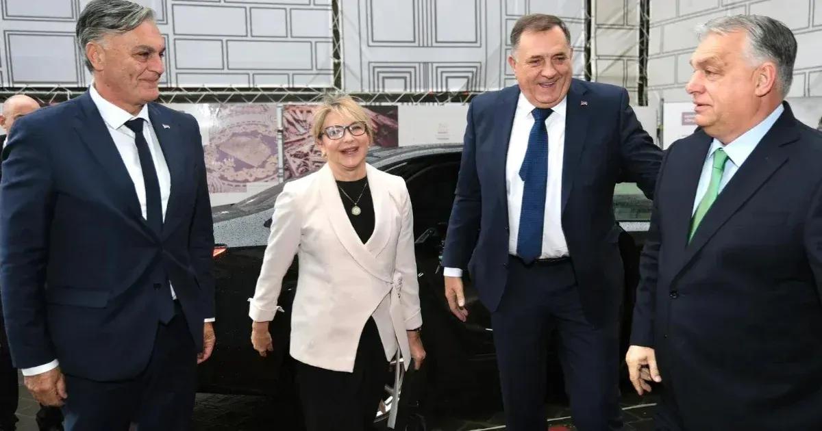 Dodik brings confidant, new RS president-elect Karan to meeting with Orbán