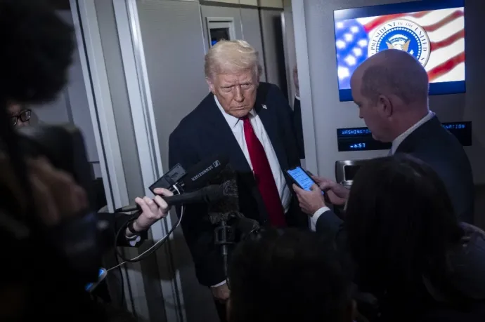 Trump a kiszivárgott hangfelvételről: Nem hallottam, de ez egy megszokott tárgyalási taktika